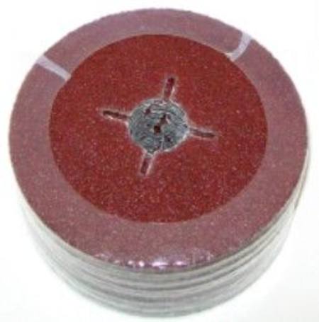 178 x 22mm P24 FIBRE BACKED ABRASIVE DISC PKT 25