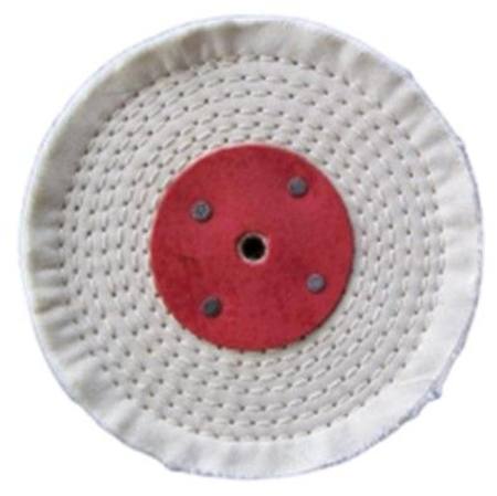 200 x 1 SECTION WHITE STITCHED POLISH MOP