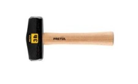 3lb WOODEN HANDLE CLUB HAMMER