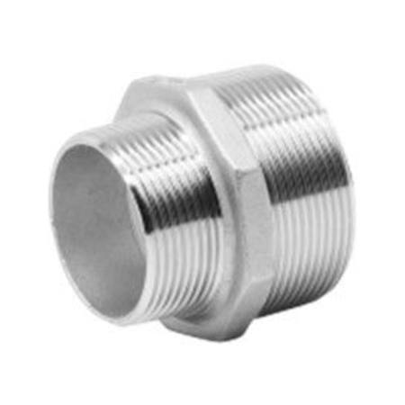 3324 3/4 x 1/2"BSP T316 STAINLESS STEEL REDUCING NIPPLE