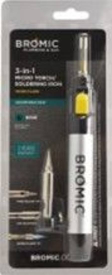 BROMIC BUTANE 3-IN-1 MICRO TORCH/SOLDERING IRON