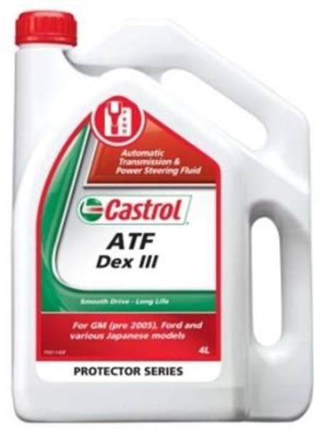 CASTROL ATF DEXRON 111 TRANSMISSION FLUID 4 ltr