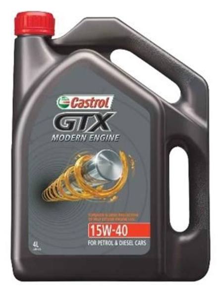 CASTROL GTX 15W-40 4 LITRE