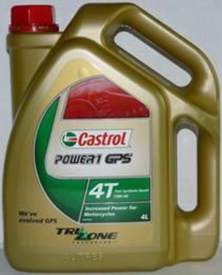 CASTROL POWER 1 GPS 4T 4 STROKE MOTORCYCLE OIL 10W40 4 ltr