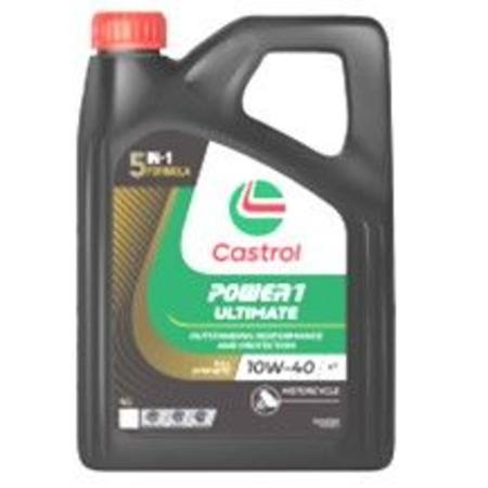 CASTROL POWER 1 GPS 4T 4 STROKE MOTORCYCLE OIL 10W40 4 ltr