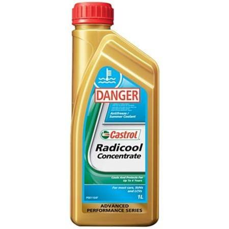 CASTROL RADICOOL ANTIFREEZE ANTIBOIL CONCENTRATE 1 ltr