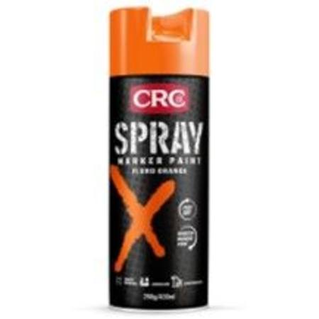 CRC UPSIDE DOWN FLURO ORANGE SPRAY MARKER PAINT 400ML