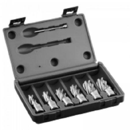 EUROBORE 6pc HSS ANNULAR CUTTER SET 12 - 22MM