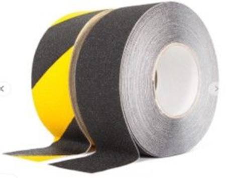 FLEX TAPES 100MM BLACK ANTI SLIP TAPE 10 METRE ROLL