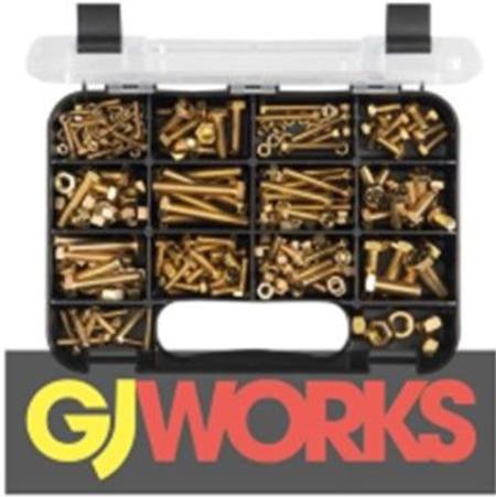 GJ WORKS GRAB KIT 236PC GRADE 8.8 METRIC BOLTS & NUTS ASSORTMENT