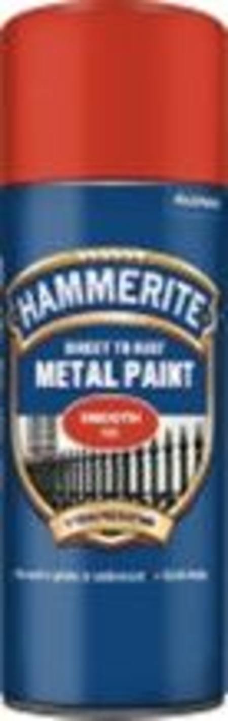 HAMMERITE SMOOTH RED 400ml  AEROSOL