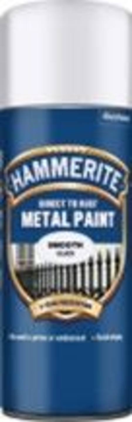 HAMMERITE SMOOTH SILVER 400ml AEROSOL