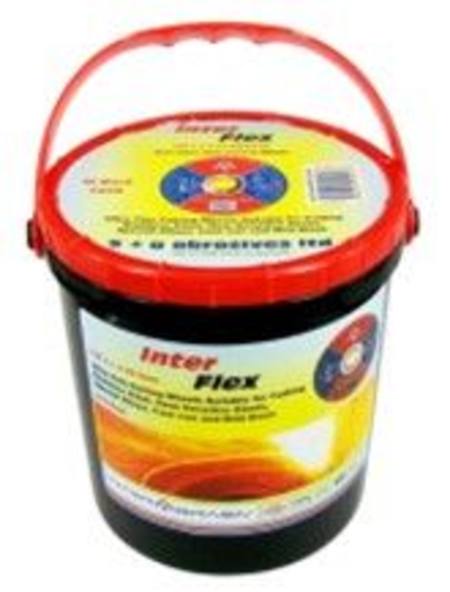 INTERFLEX 125 X 1.0 X 22mm A46T INOX CUT OFF DISC TUB 90