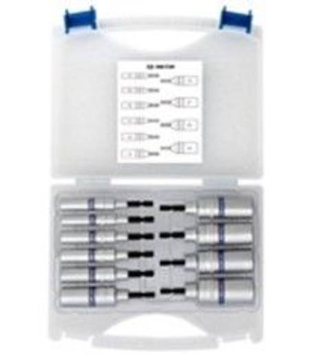 KING TONY 10PCE IMPACT DRIVER CONSTRUCTION SOCKET SET 8 - 24MM