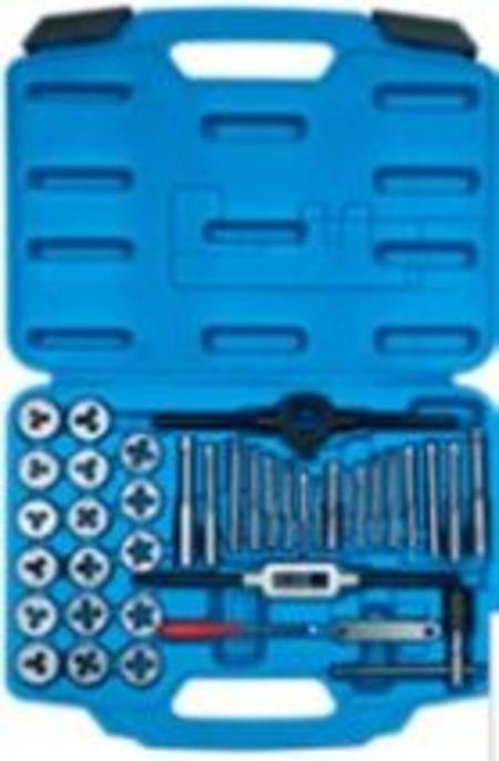 KING TONY 39pc METRIC TAP & DIE SET