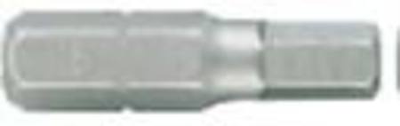 KING TONY 4mm INHEX BIT 1/4 HEX 25mm LONG