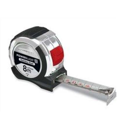 KOMELON 8MTR x 27MM POWERBLADE STAINLESS STEEL TAPE