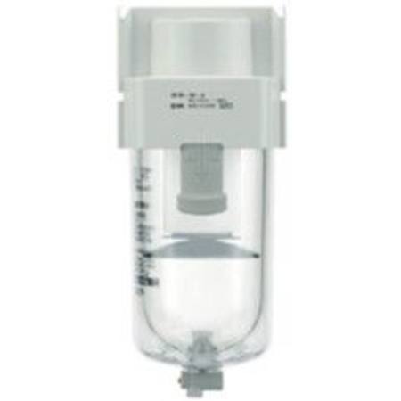 SMC 1/4"BSP 5 Mµ AIR FILTER MANUAL DRAIN