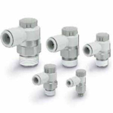 SMC M5 x 4mm ELBOW FLOW CONTROL