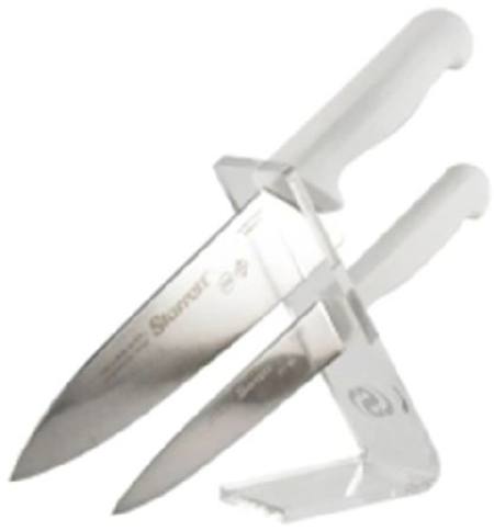 STARRETT BENCH TOP PROFESSIONAL CHEF'S 2 PCE KNIFE SET
