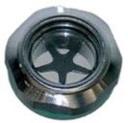 STAUFF 3/8" BSPP BUTTON OIL LEVEL GAUGE ALUMINIUM