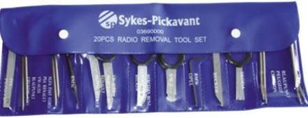 Buy ZZSYKES PICKAVANT 20pc RADIO REMOVAL KIT IN WALLET in NZ. 