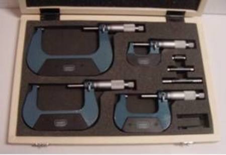 ZZVERTEX 4pc MICROMETER SET 0-100mm